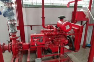 Fire suppression engineering services by PT Ikanindo Rekatama Cipta, including design and installation of fire hydrant systems, sprinklers, and emergency response solutions for effective fire safety.